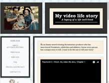 Tablet Screenshot of myvideolifestory.com